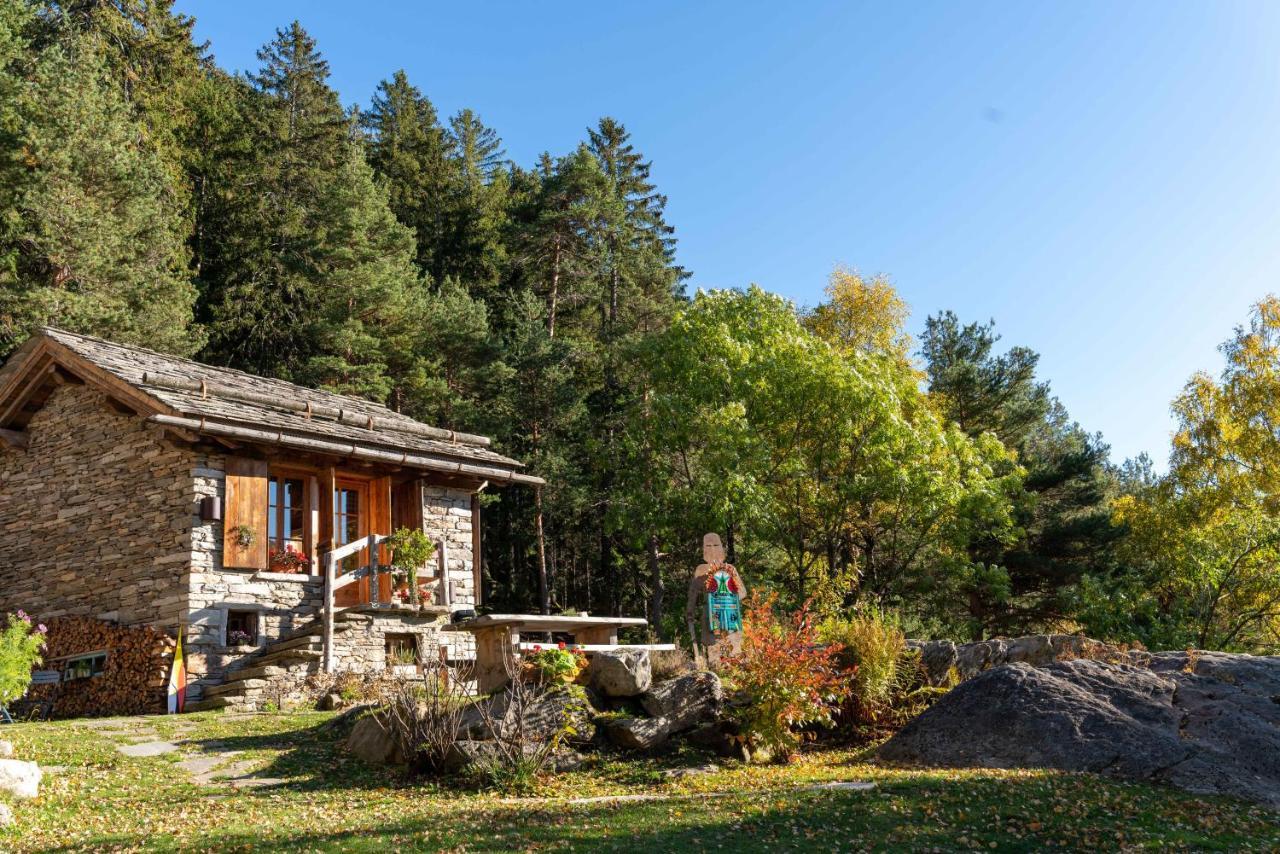 Resalbert Chalet Chiavenna Exteriör bild